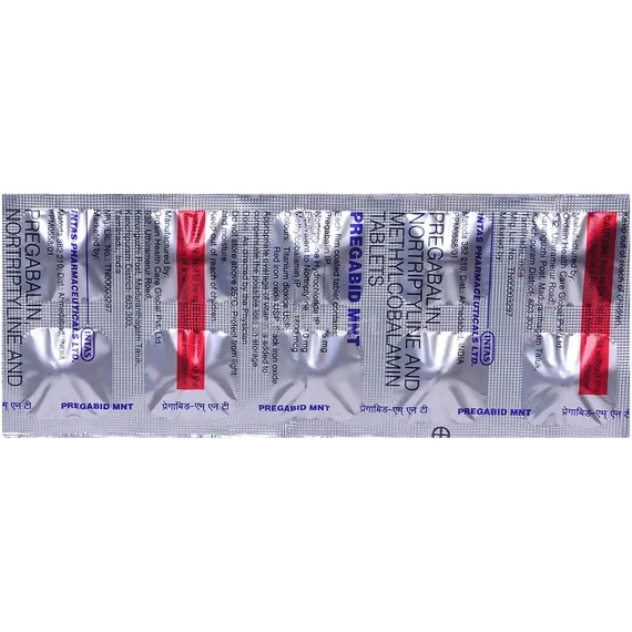 pregabid mnt tablet 10's